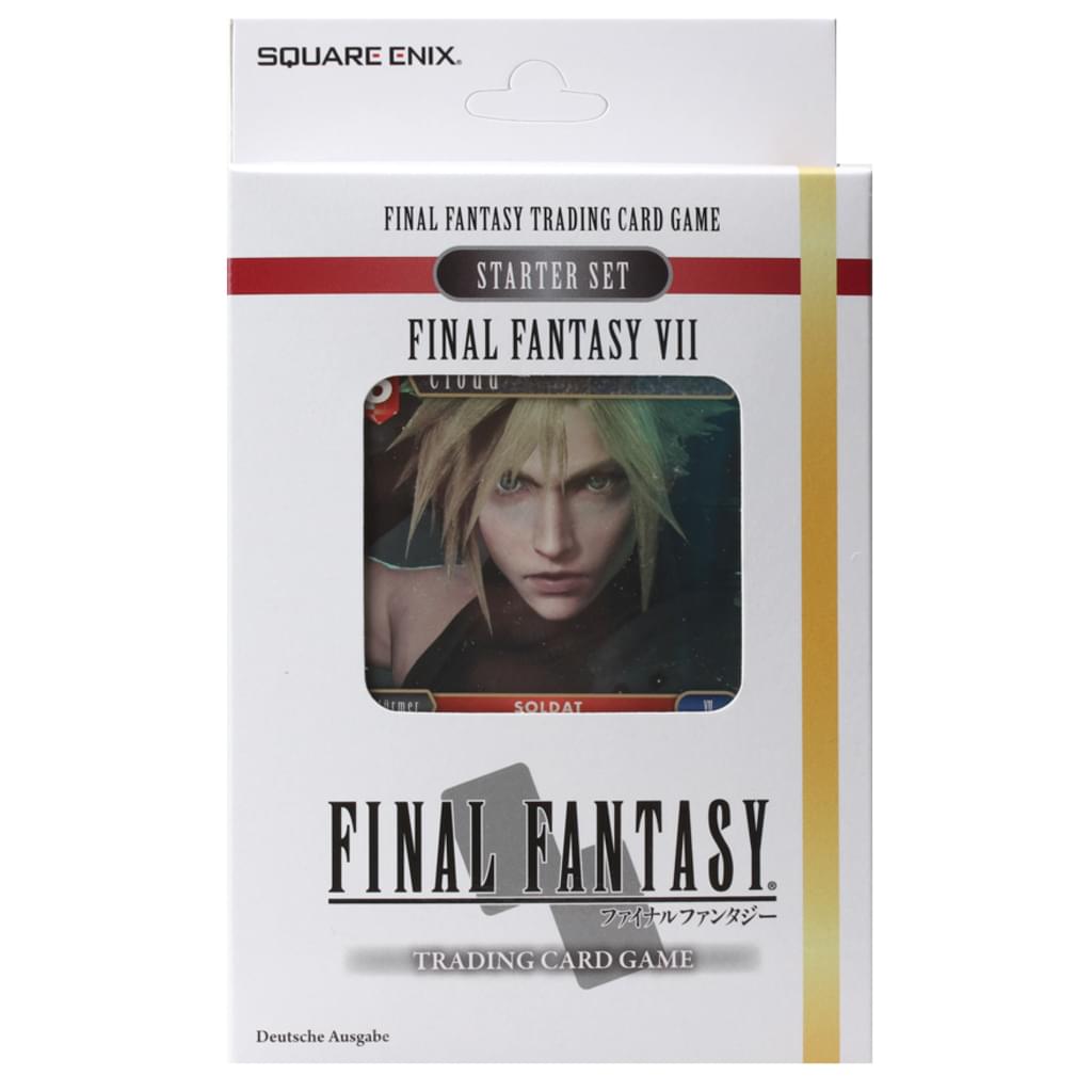 Square Enix Final Fantasy VII Starter Feuer & Erde Trading Card Game