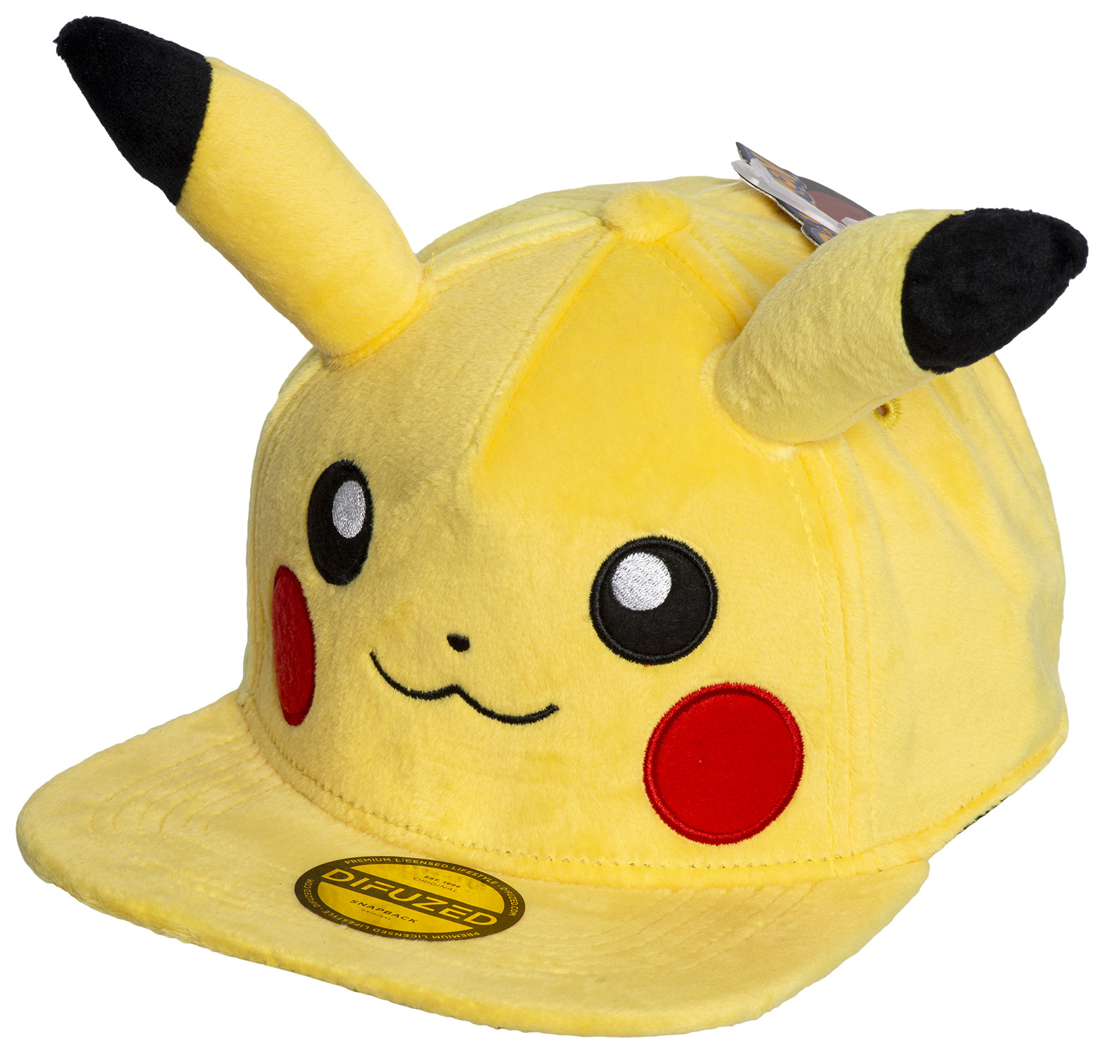 Pokémon - Kappe - Pikachu Plüsch