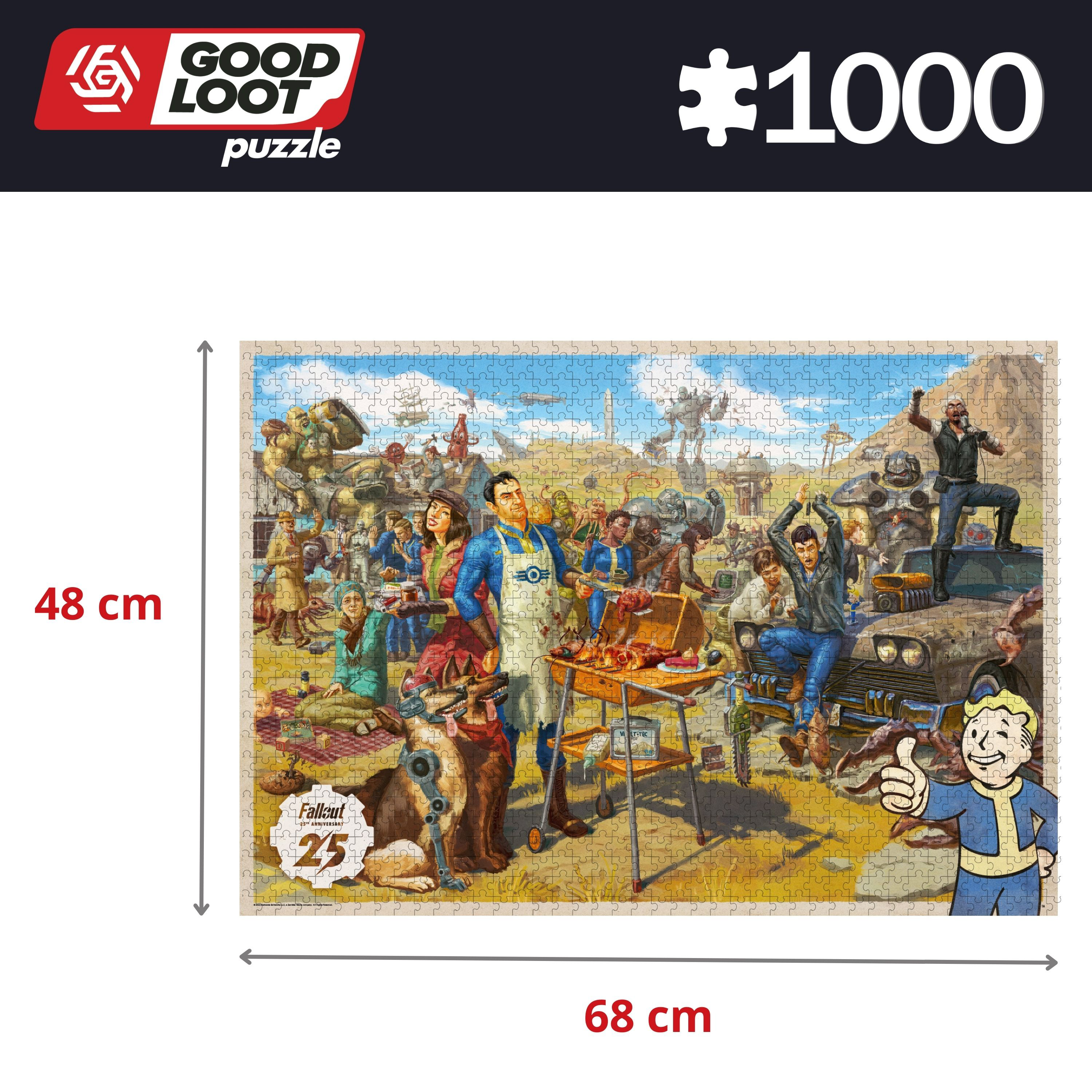 Puzzle - Fallout 25th Anniversary - 1000 Teile