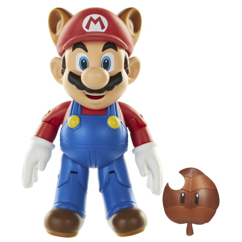 Super Mario - Racoon Mario 10 cm Figur (Sammlerbox)