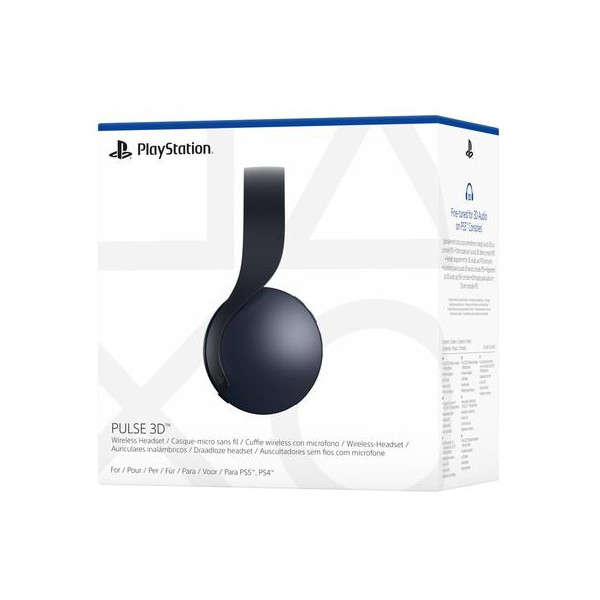 Pulse 3D Wireless Headset Midnight Black