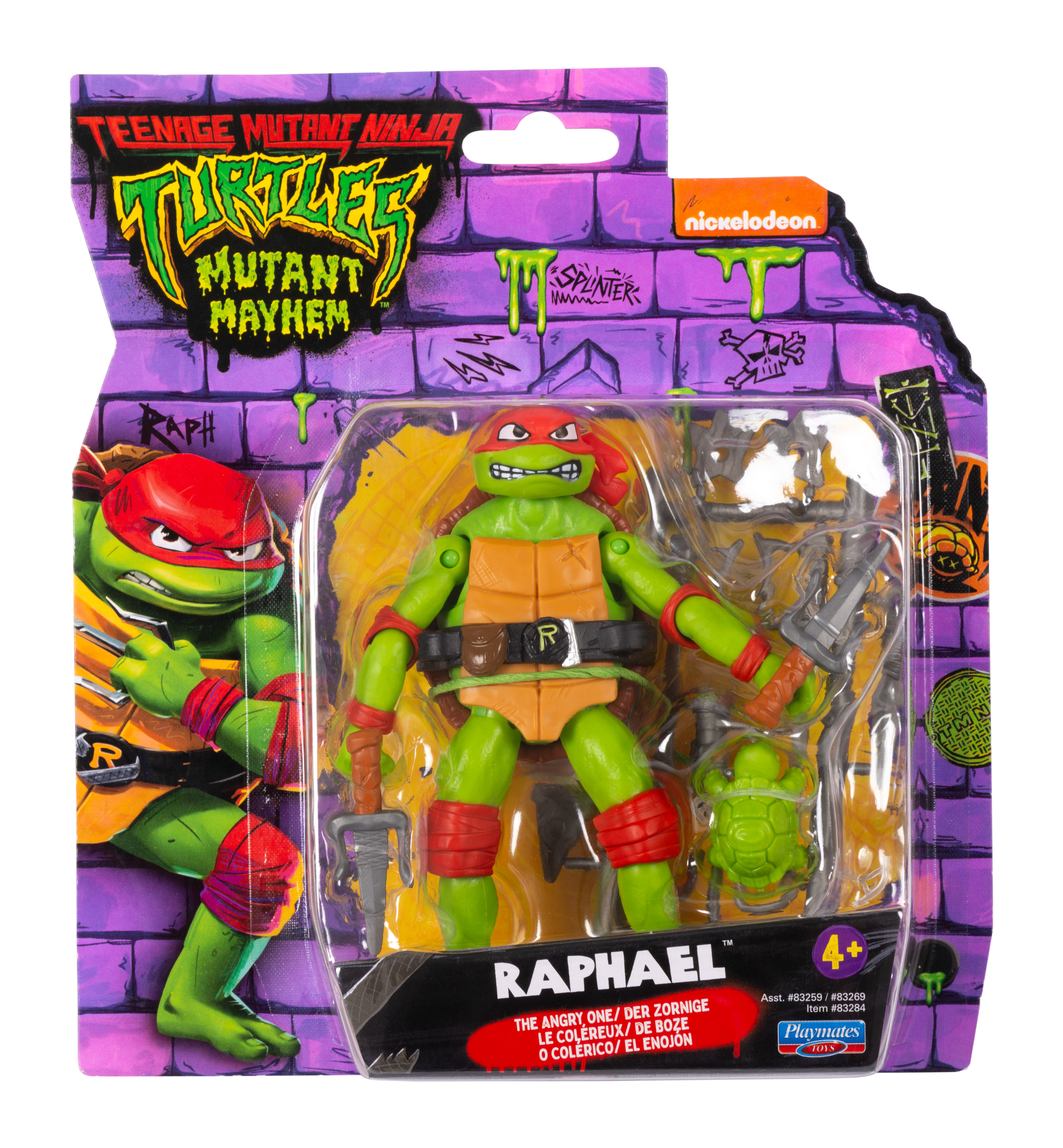 Teenage Mutant Ninja Turtle - Raphael - Basic Figur