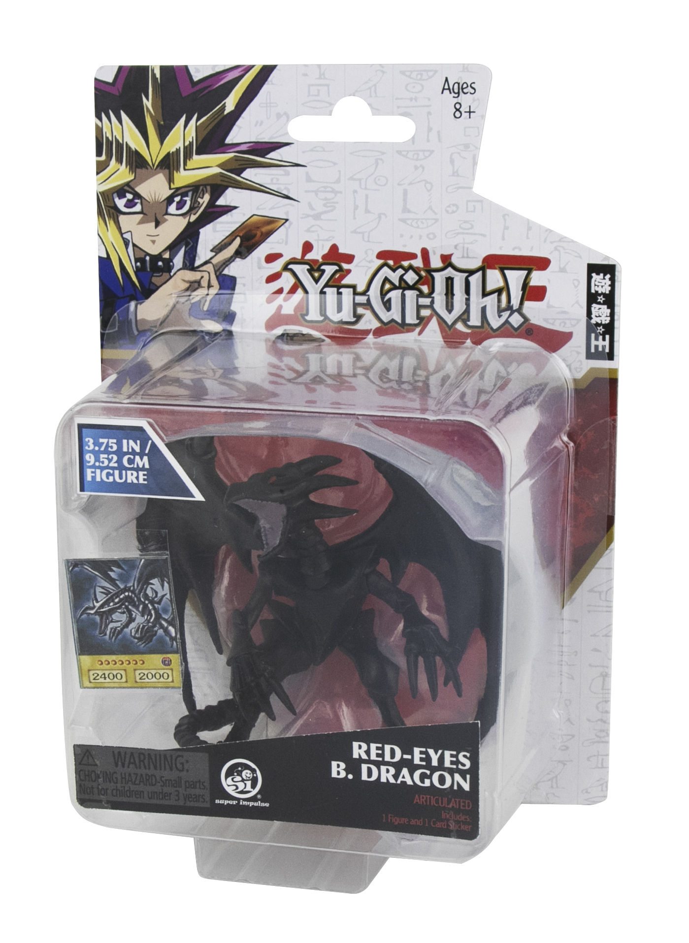 Yu-Gi-Oh! Rotäugiger schwarzer Drache - Figur