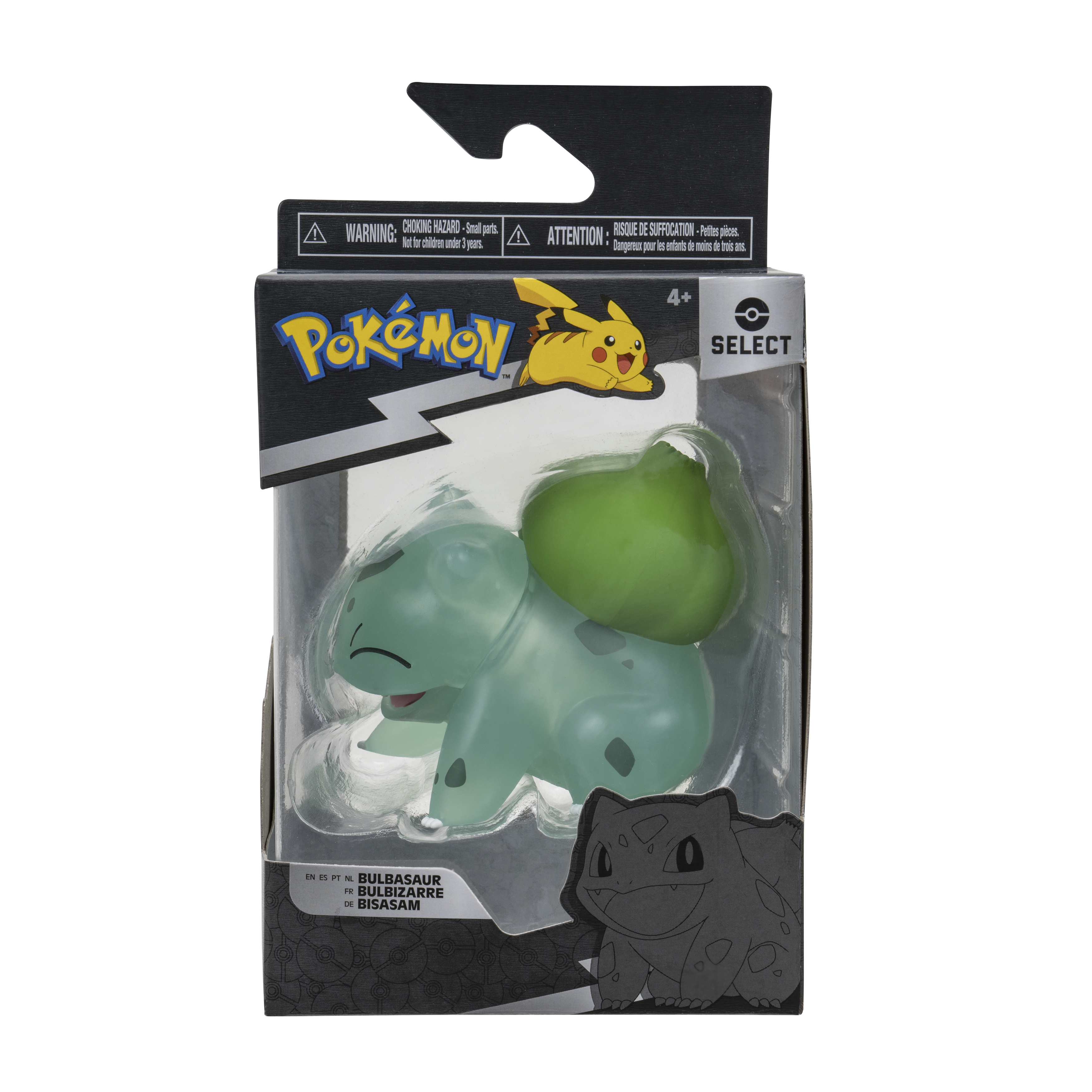 Pokémon - 7,5 cm Select Figur transparent - Bisasam