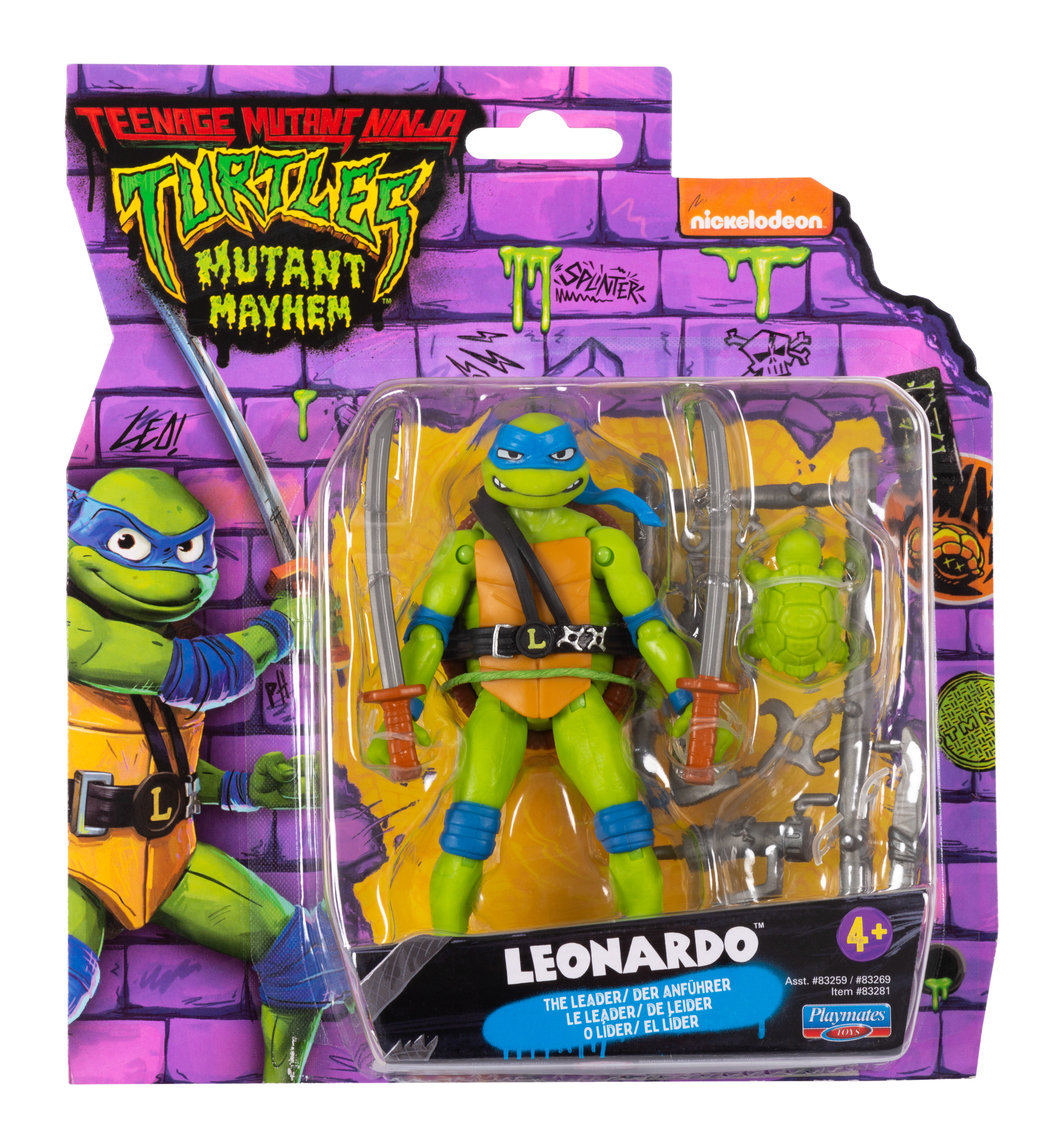 Teenage Mutant Ninja Turtle - Leonardo - Basic Figur