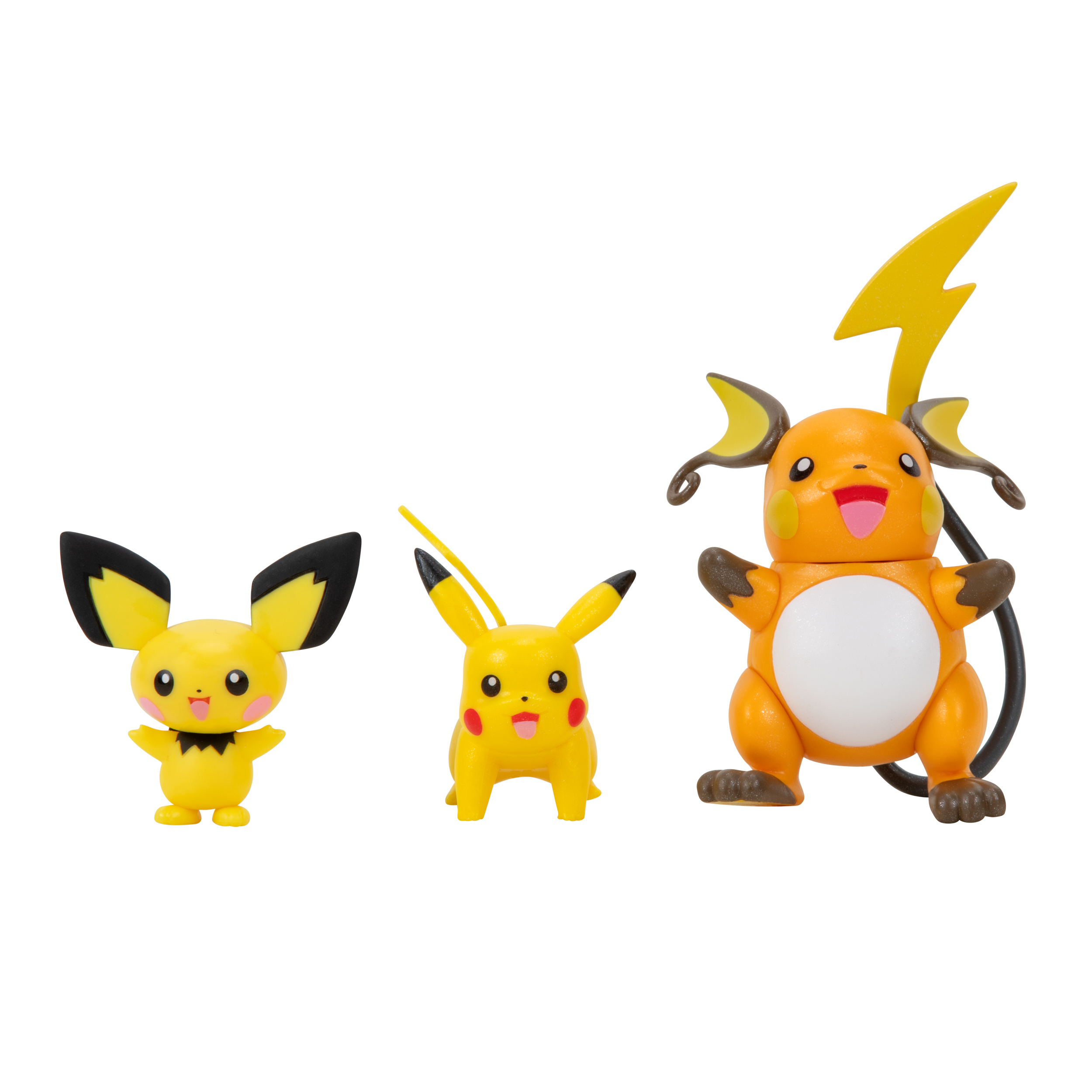 Pokémon - Select Entwicklungs Multipack - Pichu, Pikachu & Raichu