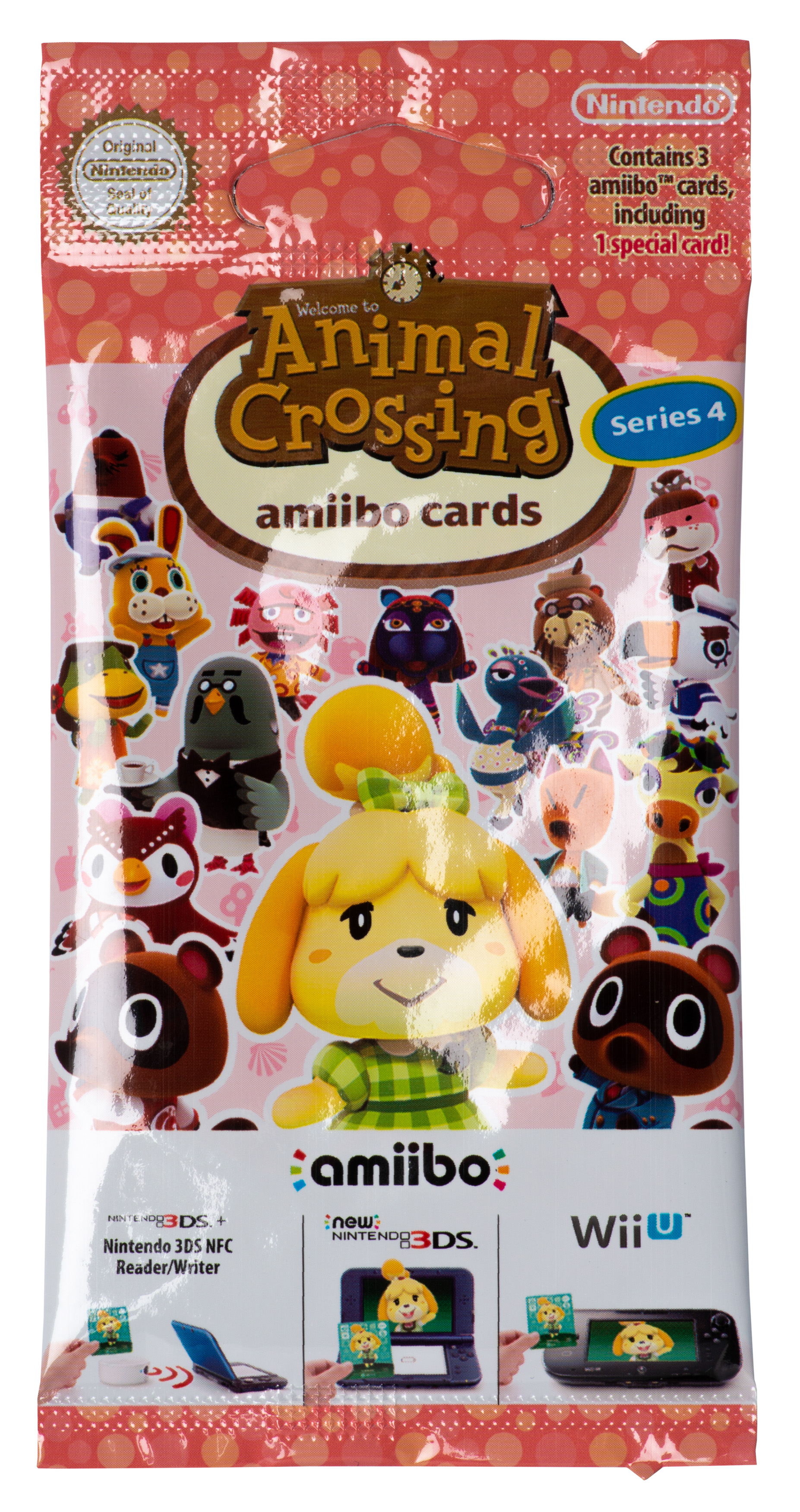 amiibo Animal Crossing - Serie 4 - 3 Karten