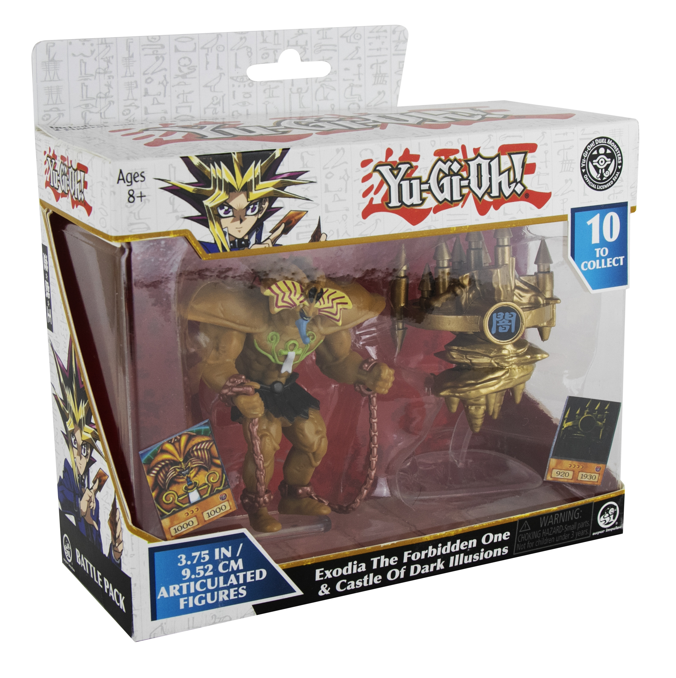 Yu-Gi-Oh! Battle Figur 2er Pack - Exodia, die Verbotene & Schloss der dunklen Illusionen